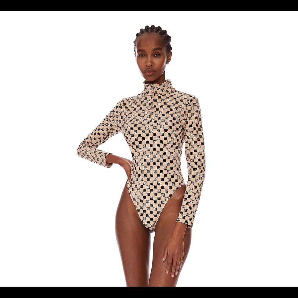MISBHV Monogram Bodysuit size S
